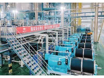 瑯菱智能磷酸鐵鋰正極材料自動化生產線圖1