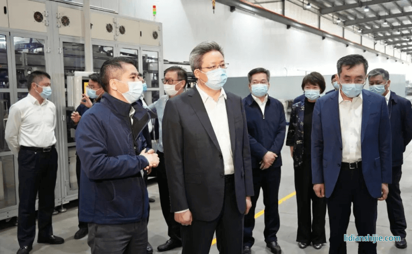 南通市市委副書記、市長吳新明一行蒞臨南通科瑞恩調研